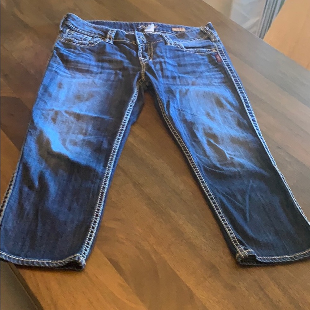 Silver Jeans Capri Women’s Size 31